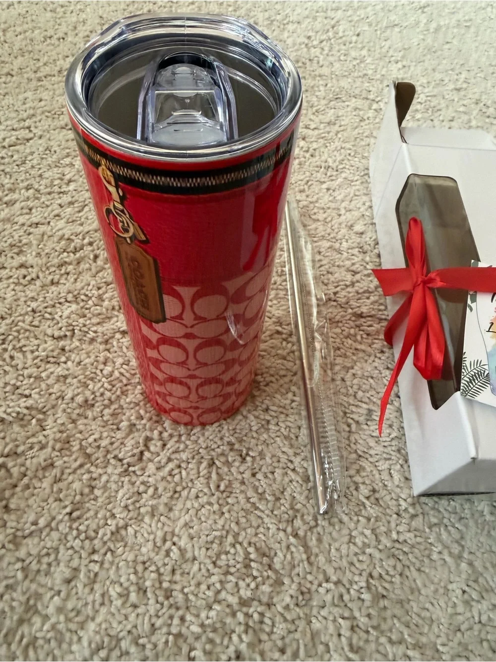 20oz Coach Tumbler